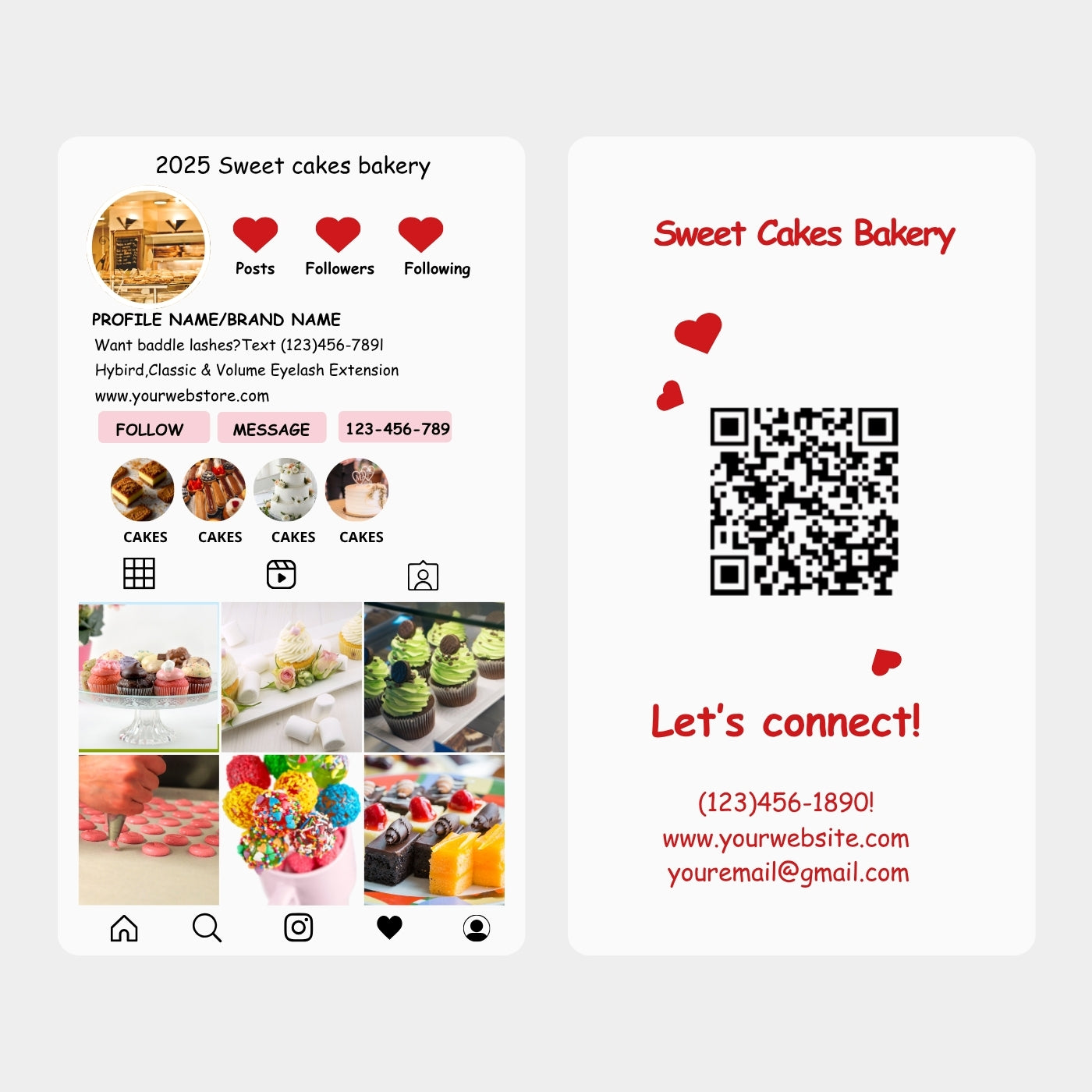 Linkedin Business Card - 3.5″ x 2″ Double-Sided QR Card (Copy) (Copy) (Copy)