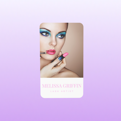Customize Instagram Business Card - 3.5″ x 2″ Double-Sided QR Card - Amarah