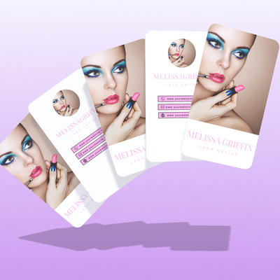 Customize Instagram Business Card - 3.5″ x 2″ Double-Sided QR Card - Amarah