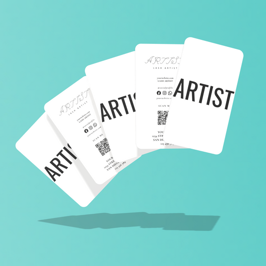 Customize Instagram Business Card - 3.5″ x 2″ Double-Sided QR Card - Journey