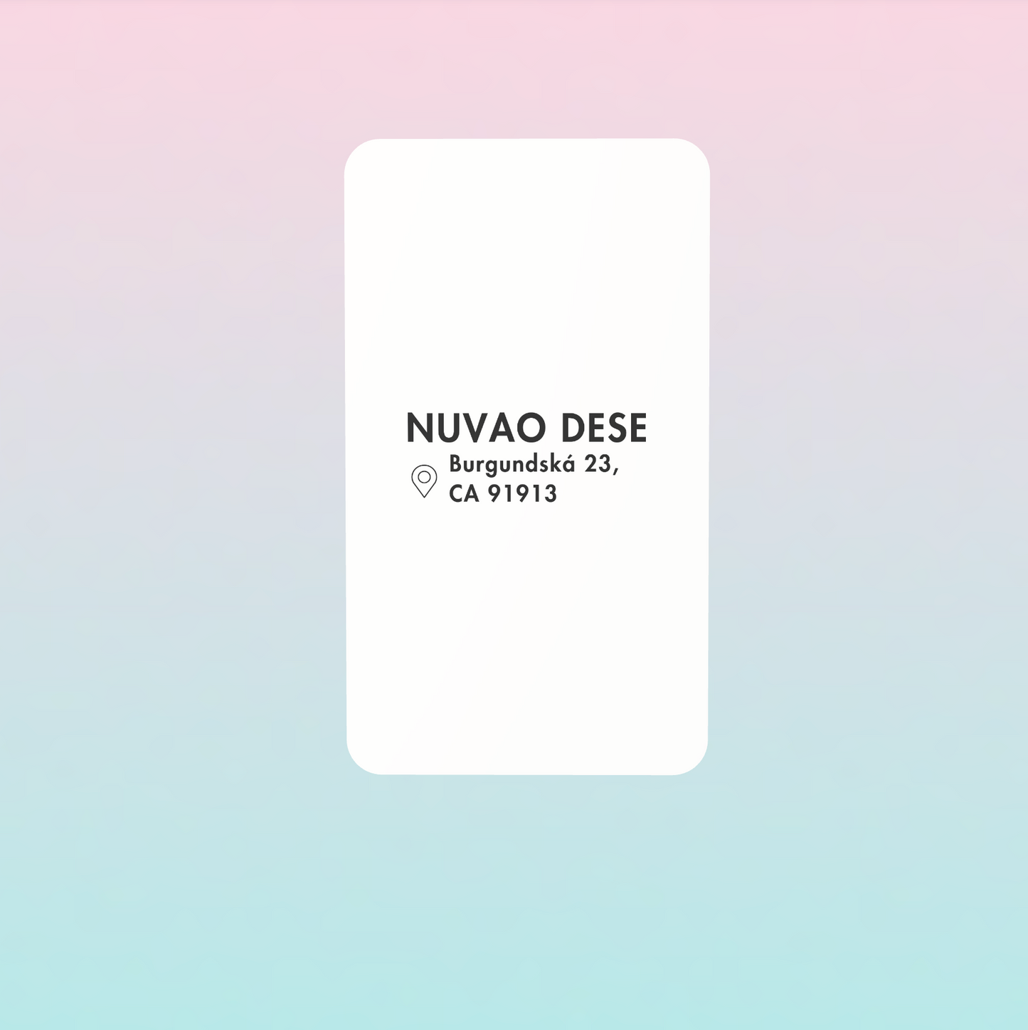 Customize Instagram Business Card - 3.5″ x 2″ Double-Sided QR Card - Nuvao