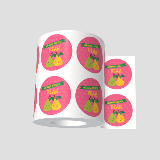 Customize Stickers Pear